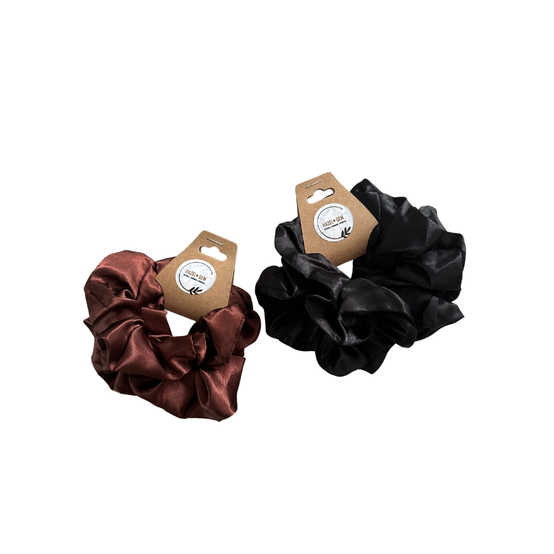 Satin Hair Scrunchies