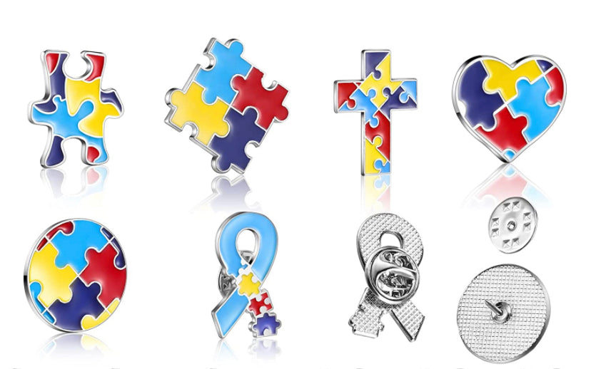 Autism Awareness Clothing Pin