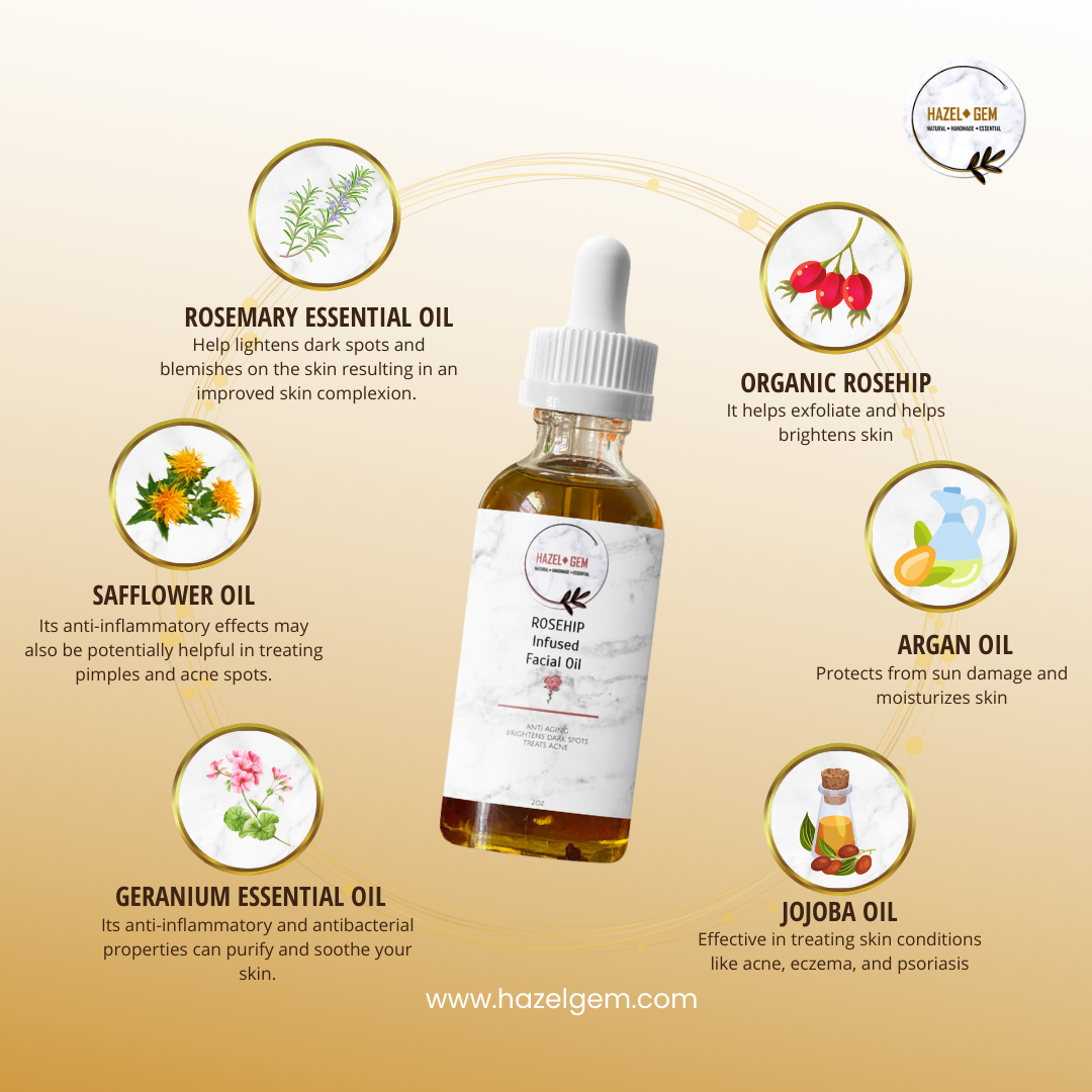 Rosehip Infused Facial Oil
